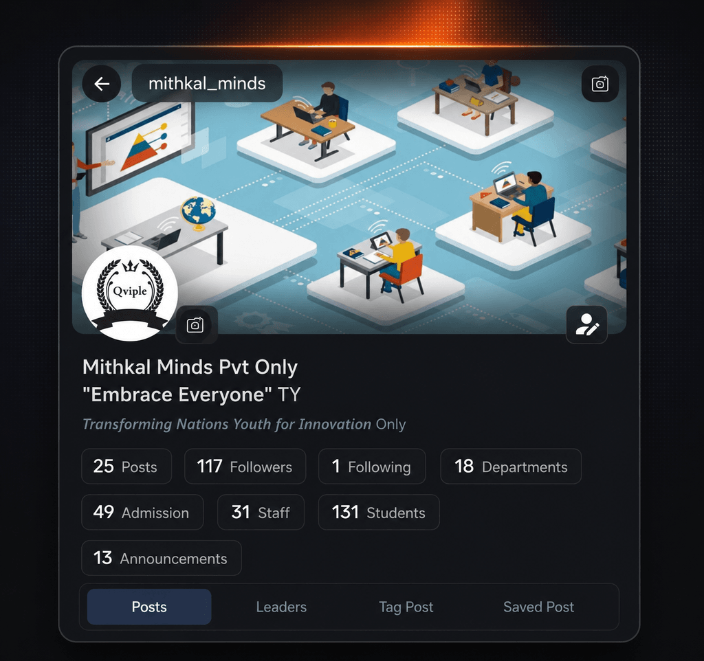 Connected campus social and communication platform